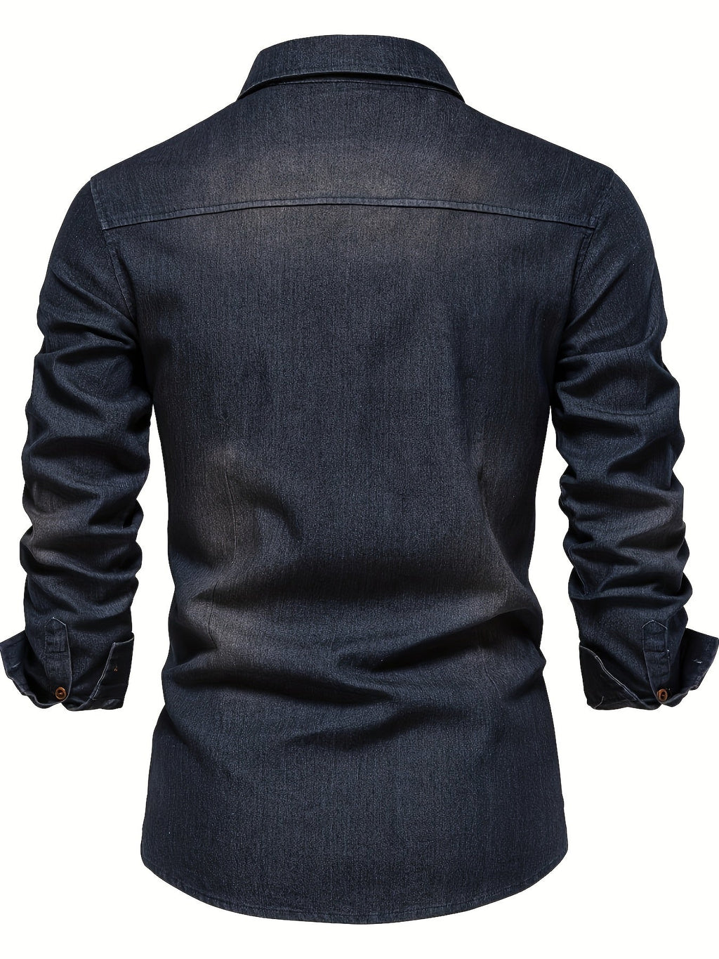 Chemise en Jean Aspect Denim Pour Homme