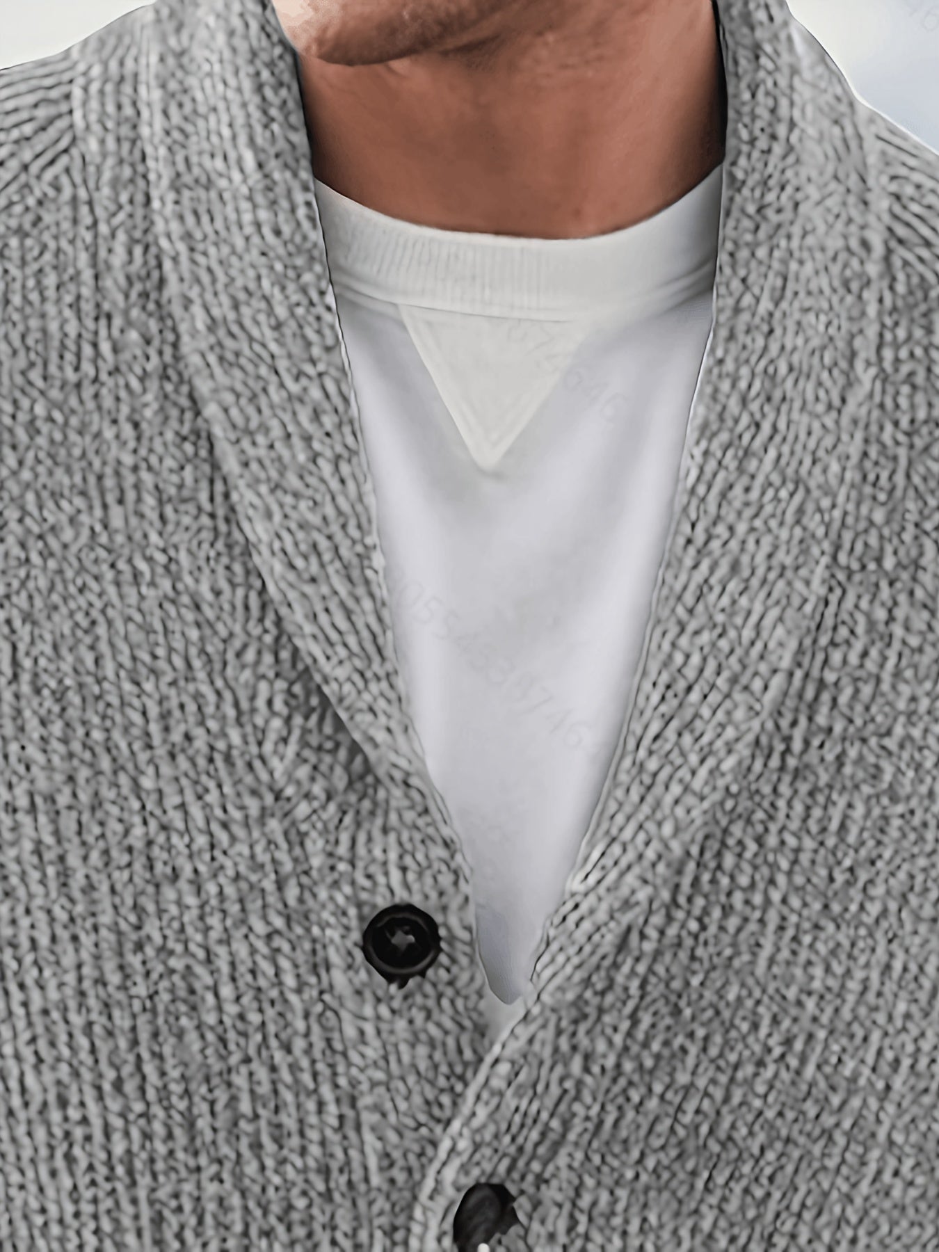 Cardigan Maille Douce Pour Homme