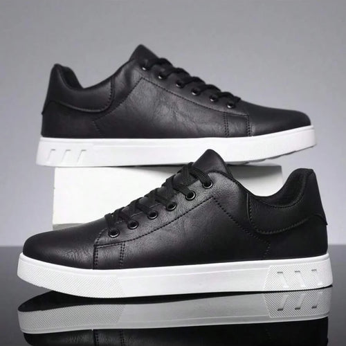 Baskets À Lacets Basses Semelle Épaisse Détails Contrastés Pour Homme