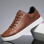 Baskets À Lacets Basses Semelle Épaisse Détails Contrastés Pour Homme