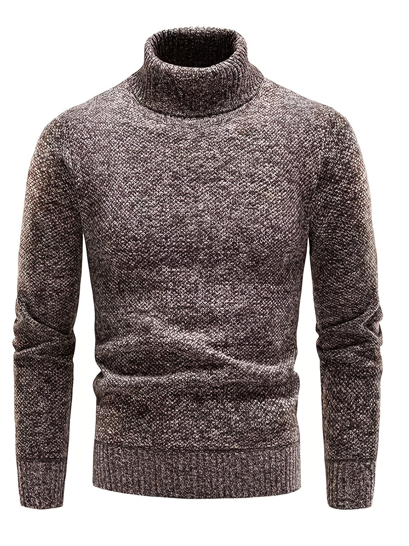 Pull Matière Stretch Col Cranté Pour Homme