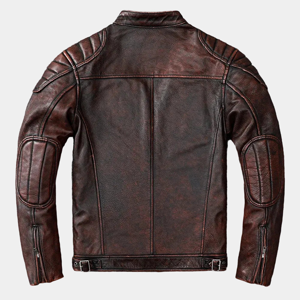 Veste Col Montant Zippée Poches Pour Homme