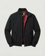 Blouson Zippé Col Montant Boutonné Pour Homme
