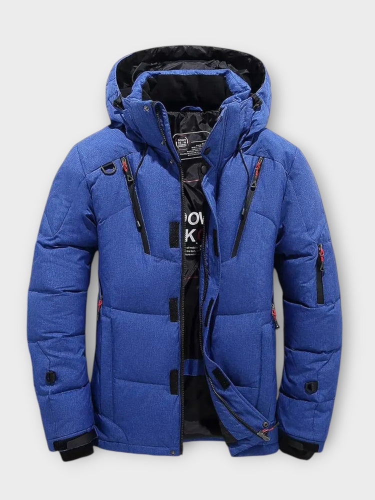 Veste Matelassé à Capuche Pour Homme