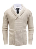 Homme Pull Col Châle