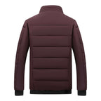 Veste Maille Côtelée Fermeture Zippée Pour Homme