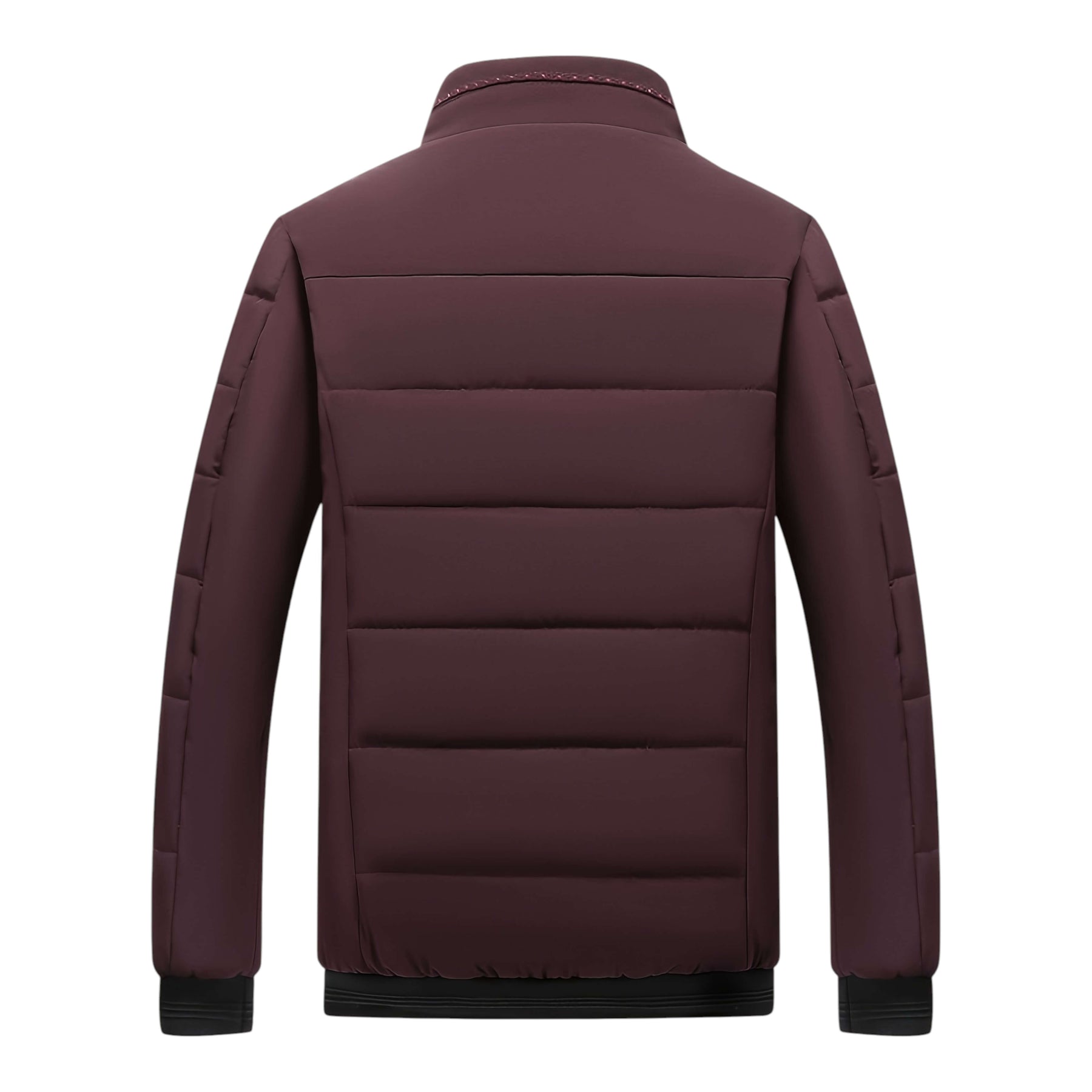 Veste Maille Côtelée Fermeture Zippée Pour Homme