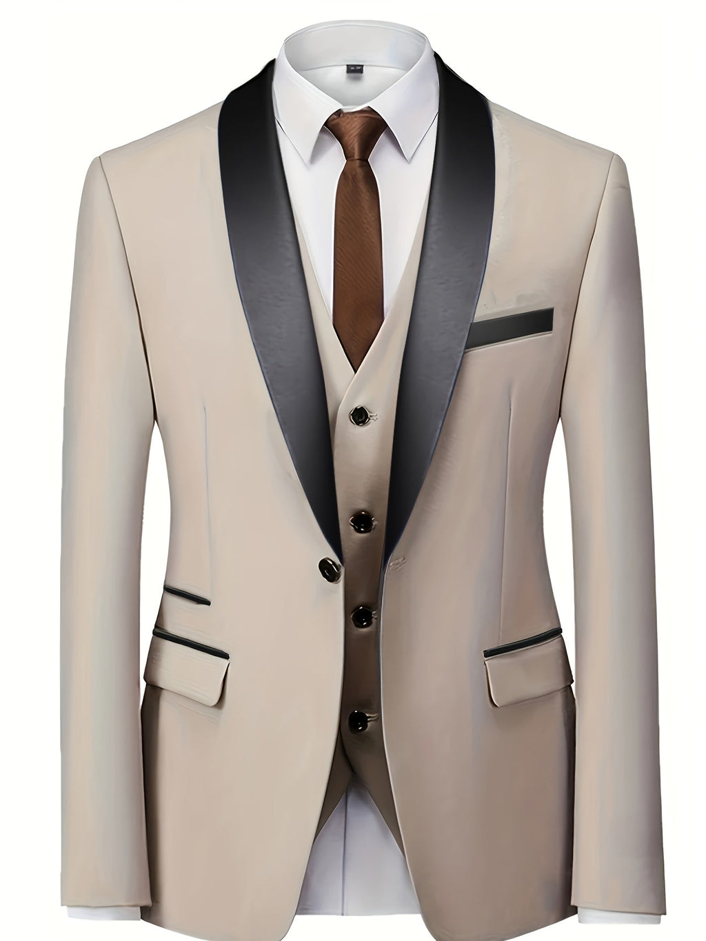 Costume 2 Pièces Coupe Droite 2 Pour Homme