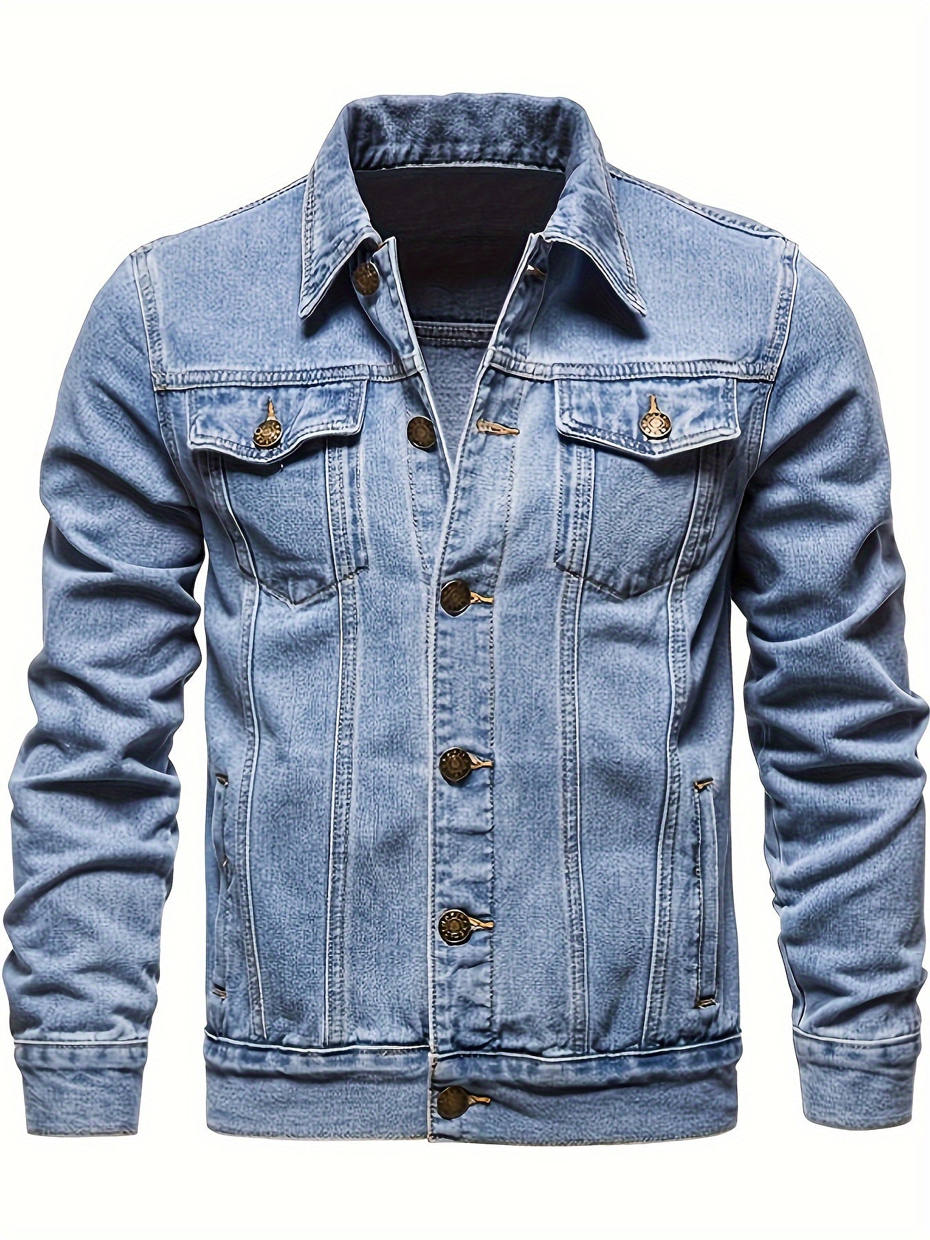 Veste en Jean Matière Stretch Pour Homme