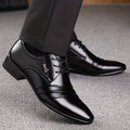 Chaussures Derby À Lacets Bout Rond Pour Homme
