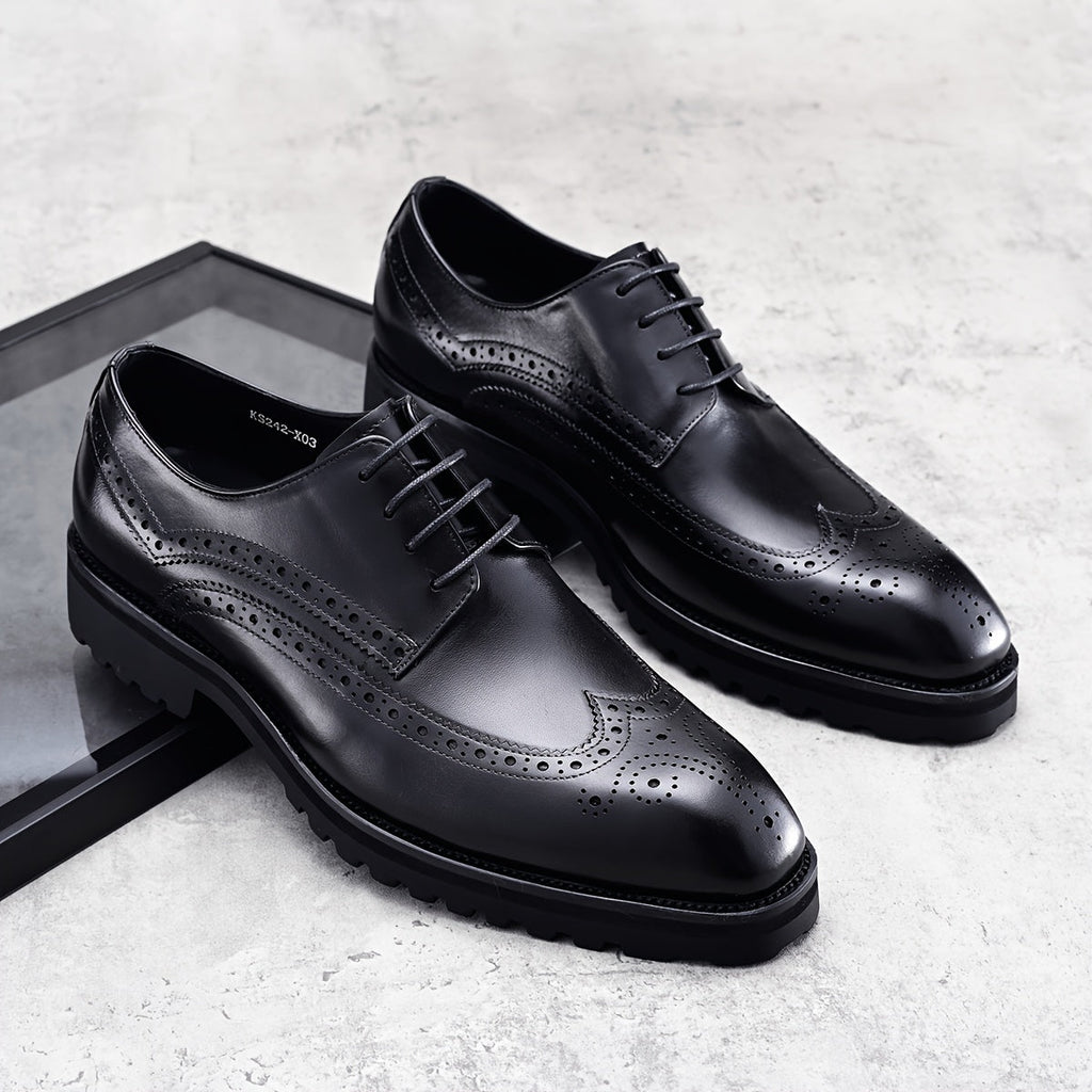 Chaussures Derby À Lacets Pour Homme