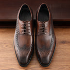 Chaussures Derby À Lacets Pour Homme