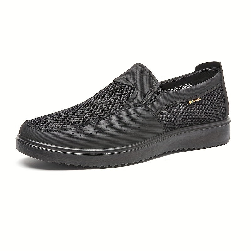 Chaussures Maille À Enfiler Semelle Épaisse Pour Homme
