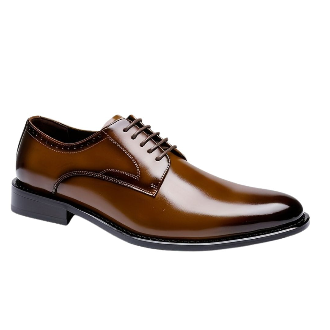 Chaussures À Lacets Semelle Basse Bout Rond Pour Homme
