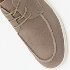 Chaussures À Lacets Bout Mocassin Coutures Apparentes Pour Homme