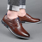Chaussures À Lacets Semelle Épaisse Œillets Pour Homme