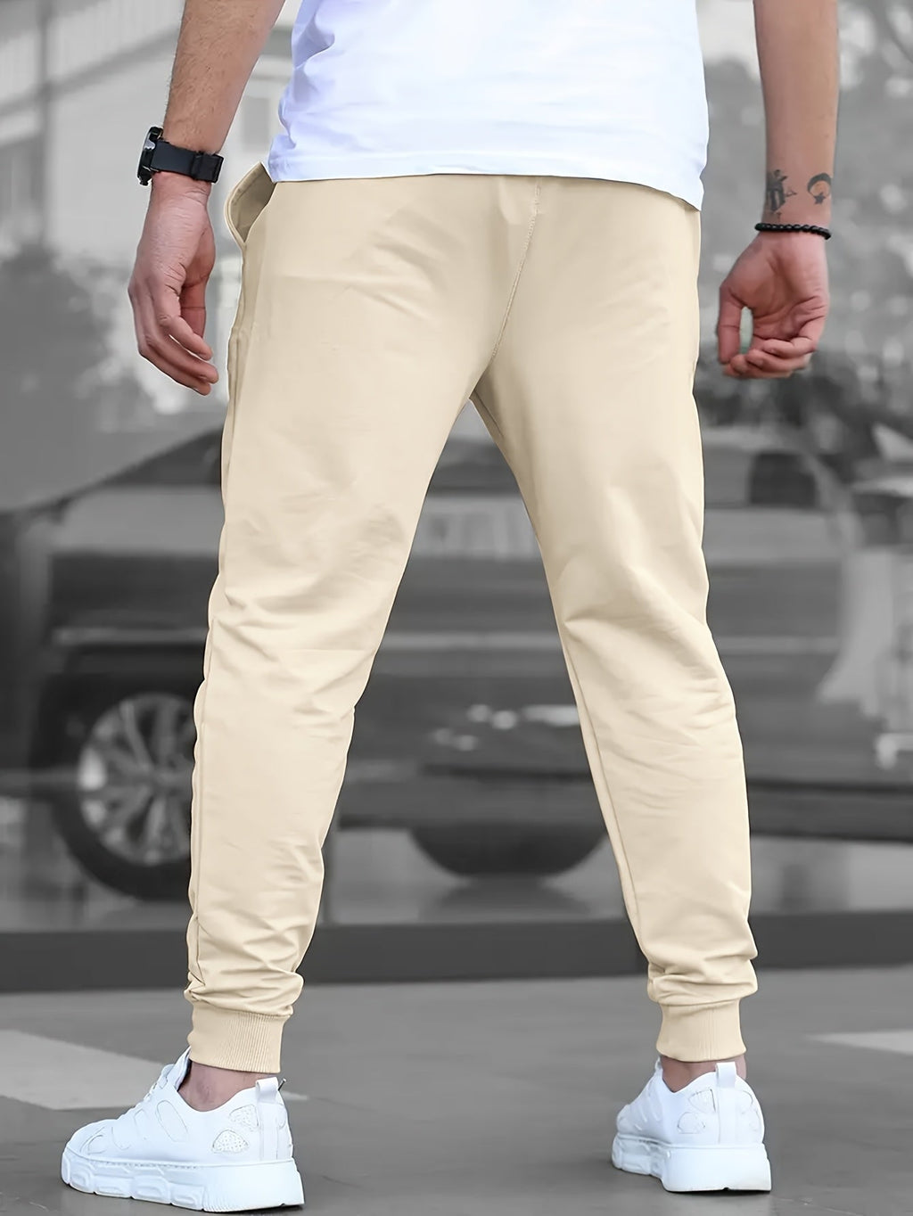 Homme Pantalon Coupe Ajustée