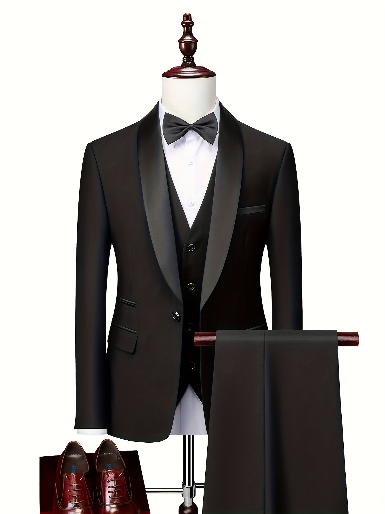 Costume 2 Pièces Coupe Droite 2 Pour Homme