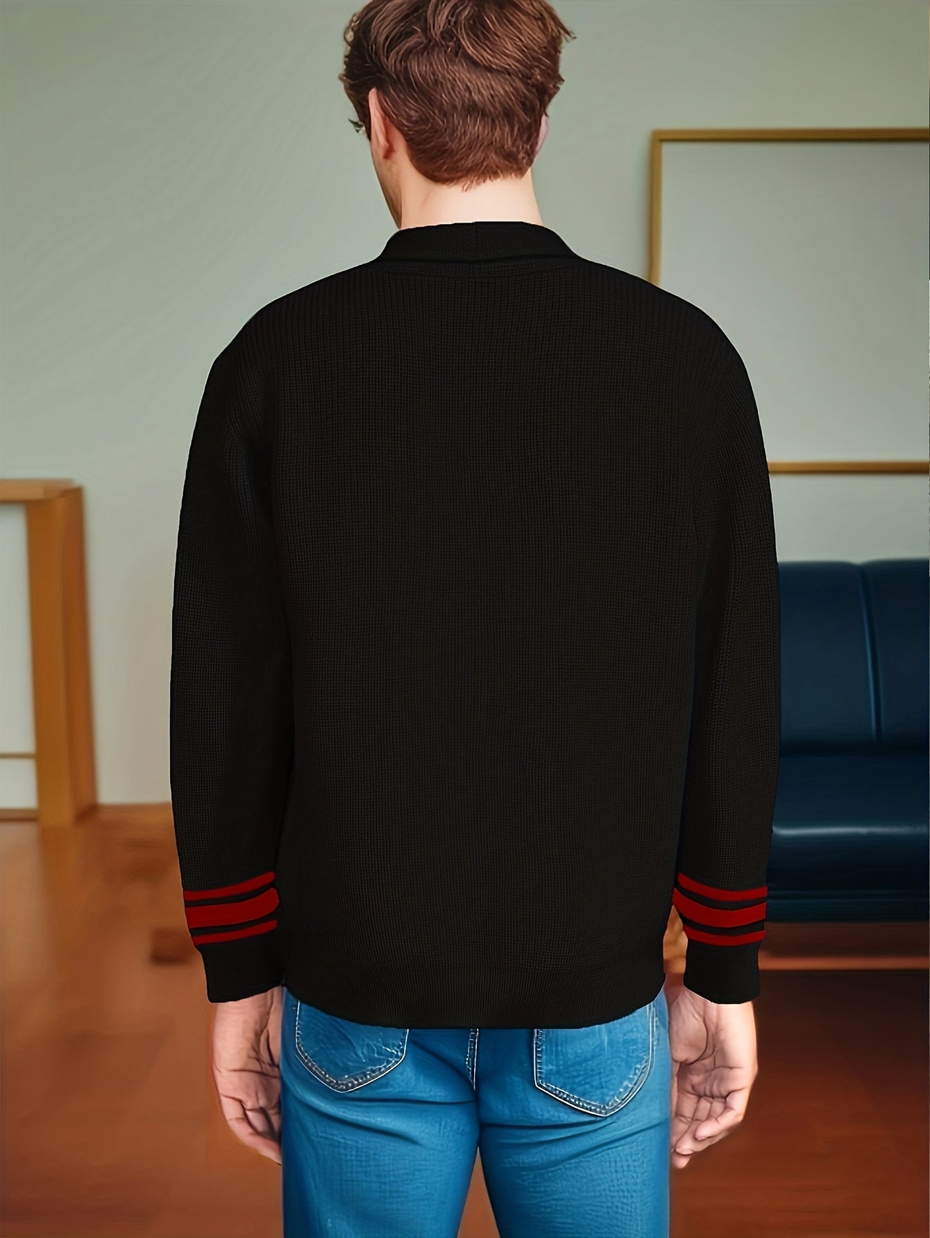 Cardigan Maille Douce Coupe Ample Pour Homme