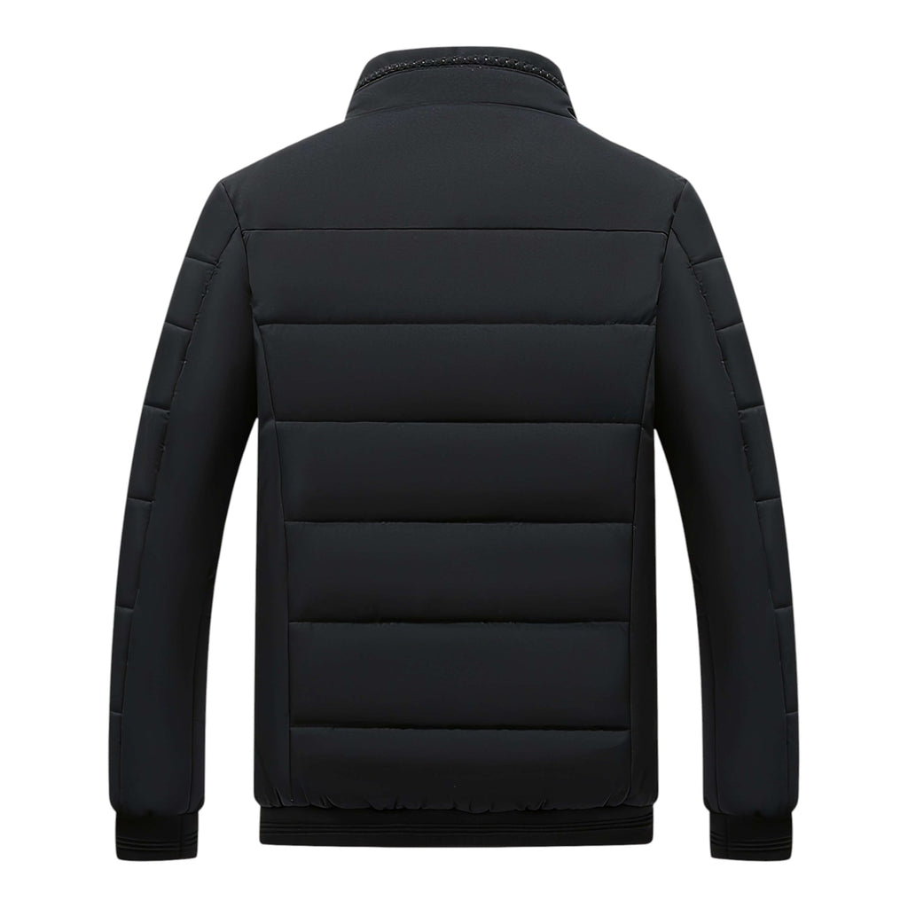 Veste Maille Côtelée Fermeture Zippée Pour Homme