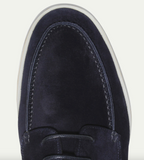 Chaussures Derby Bout Mocassin Coutures Apparentes Empeigne Unie Pour Homme