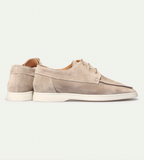 Chaussures Derby À Lacets Coutures Apparentes Empeigne Unie Pour Homme
