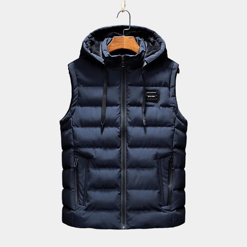 Homme Gilet À Capuche