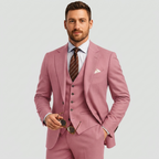 Costume 3 Pièces Doublé Superposable Pour Homme