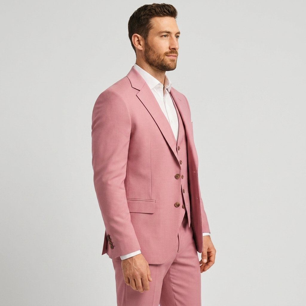 Costume 3 Pièces Doublé Superposable Pour Homme