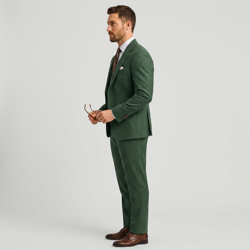 Costume 3 Pièces Doublé Superposable Pour Homme