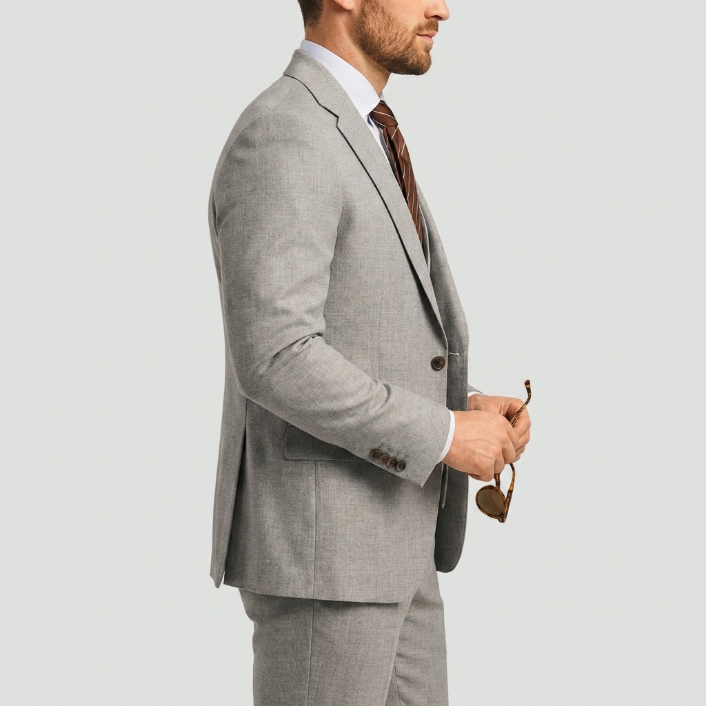 Costume 3 Pièces Doublé Superposable Pour Homme