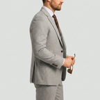 Costume 3 Pièces Doublé Superposable Pour Homme