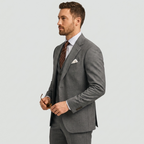 Costume 3 Pièces Doublé Superposable Pour Homme