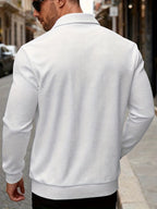 Veste Matière Stretch Coupe Droite Pour Homme