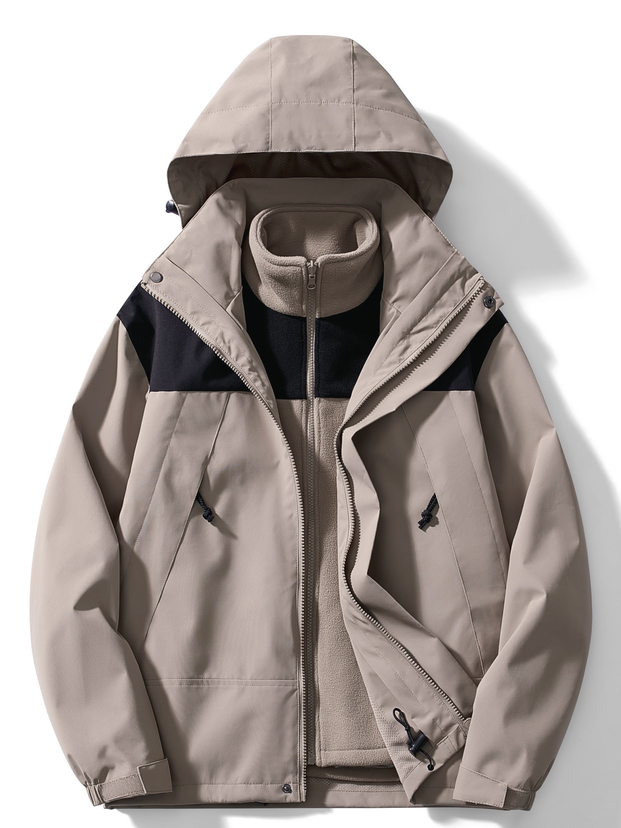 Homme Veste Doublure Amovible
