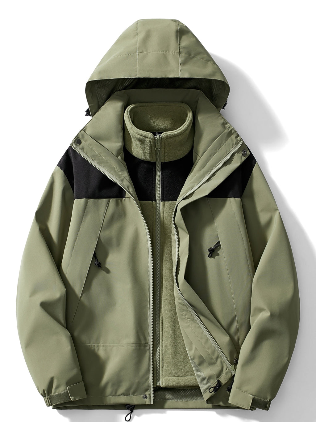 Homme Veste Doublure Amovible