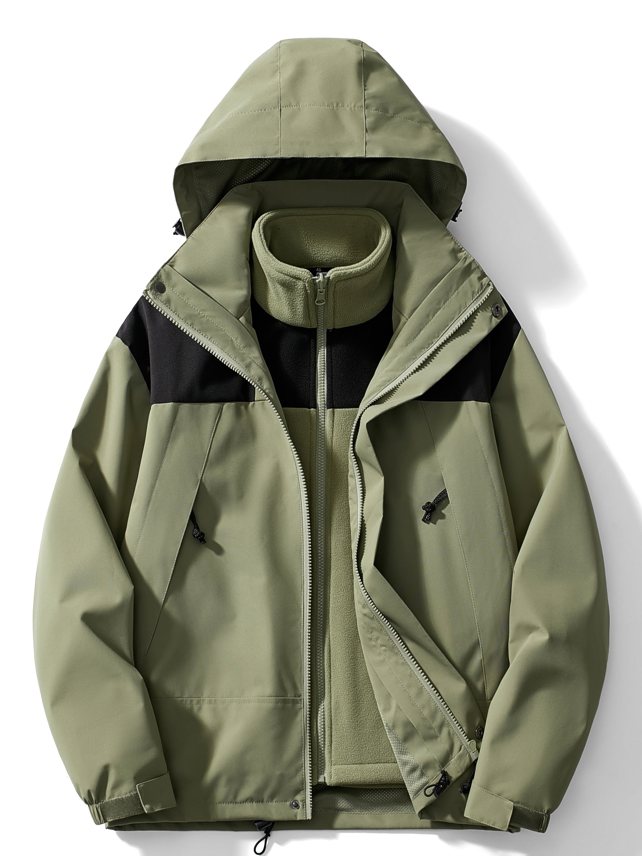 Homme Veste Doublure Amovible