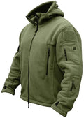 Veste Poches Multiples Doublure Polaire À Capuche Zip Intégral Pour Homme