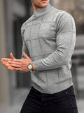 Pull Matière Stretch Coupe Droite Pour Homme