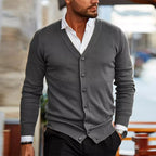 Homme Cardigan V Boutonné