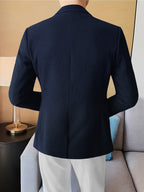 Blazer Maille Gaufrée Pour Homme