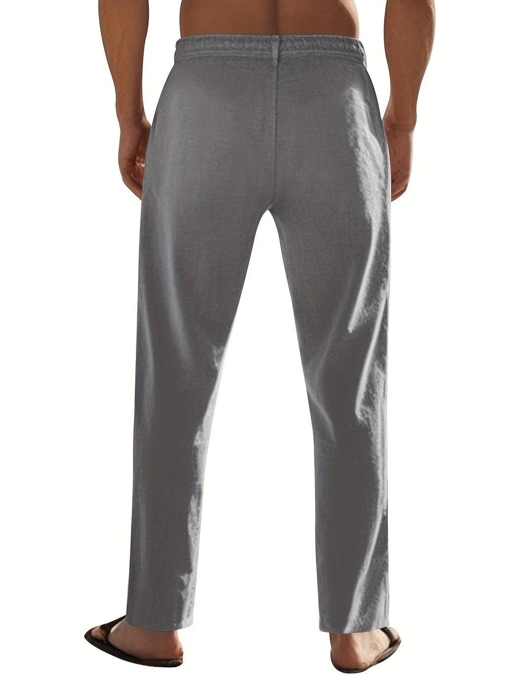 Pantalon Matière Stretch Coupe Droite Pour Homme
