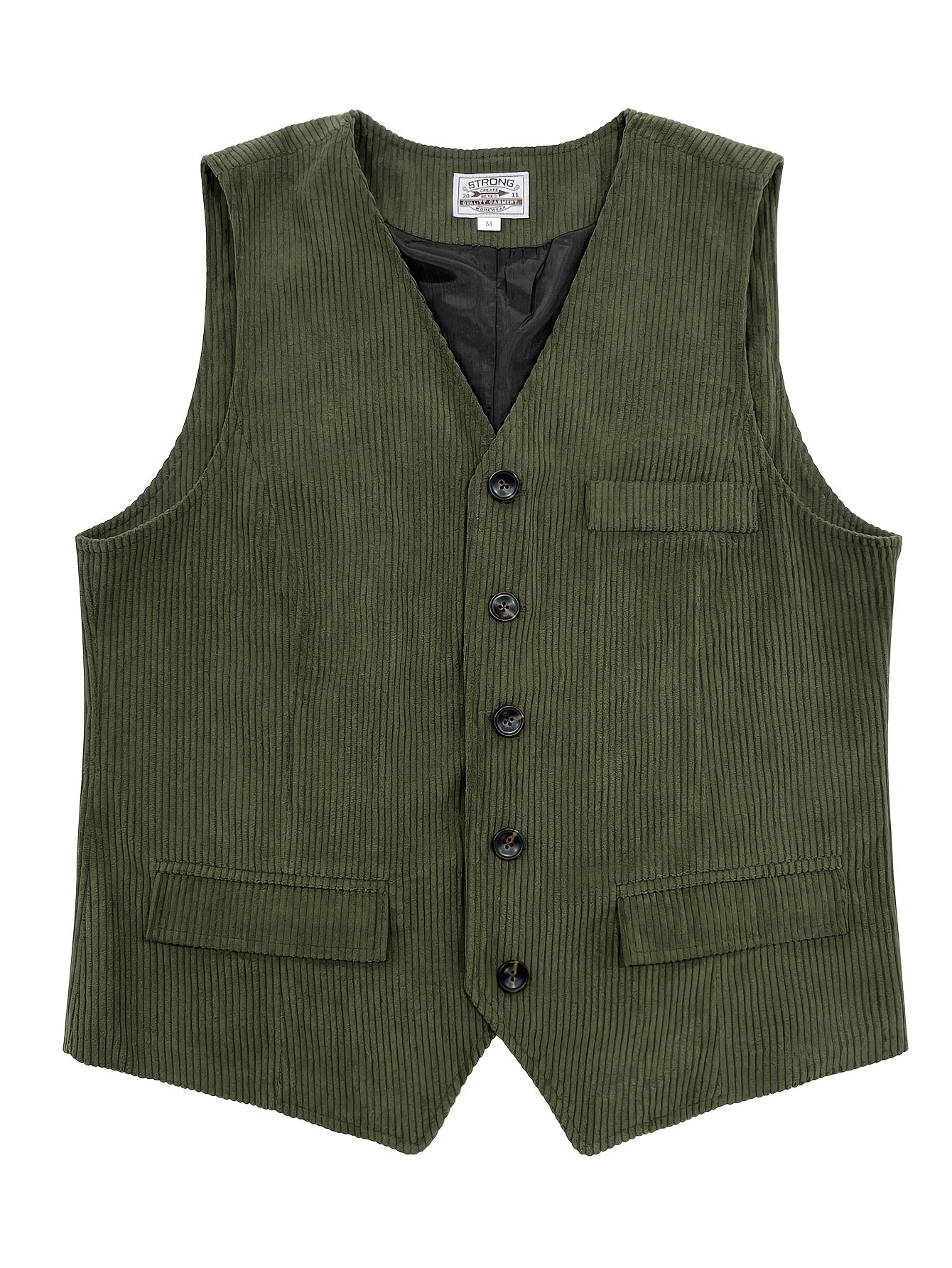 Homme Gilet Velours Côtelé
