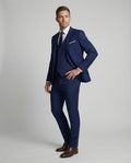 Costume 2 Pièces Aspect Lainage Pour Homme