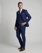 Costume 2 Pièces Aspect Lainage Pour Homme