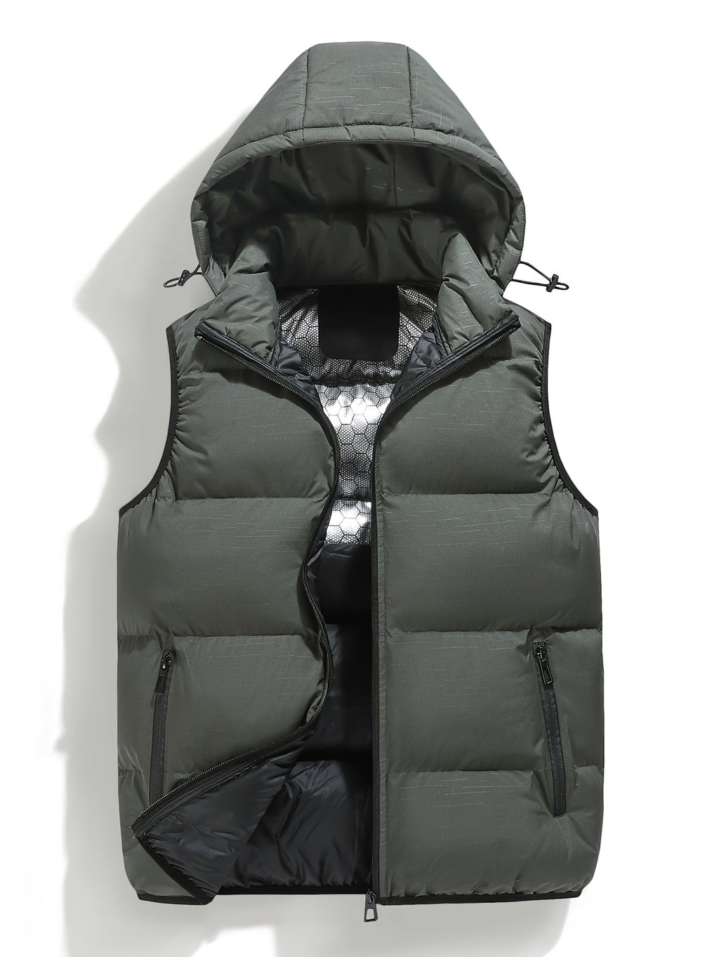 Homme Gilet À Capuche