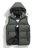 Homme Gilet À Capuche