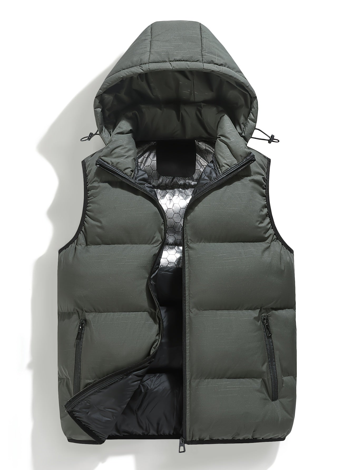 Homme Gilet À Capuche