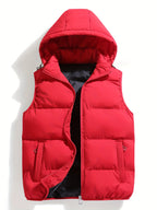 Homme Gilet À Capuche