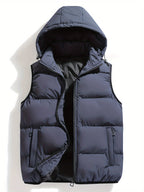 Homme Gilet À Capuche